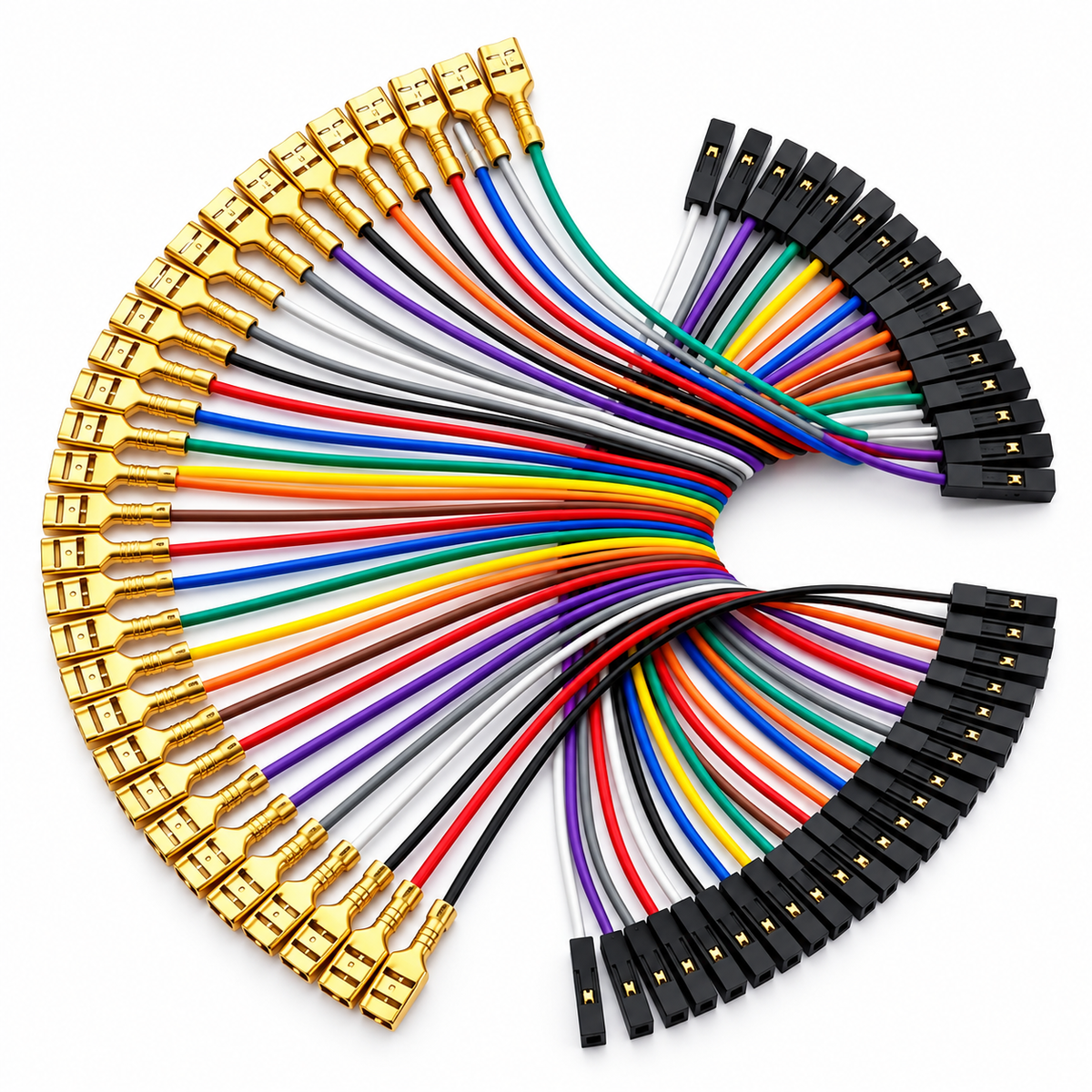 Spaded Jump Wires - 2.8mm, 20cm (Pack of 40)